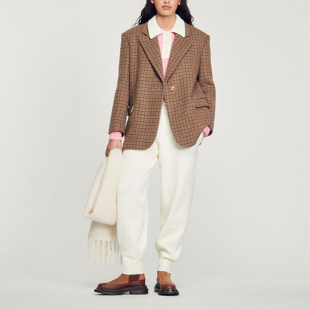Veste de tailleur oversize Faume - seconde main