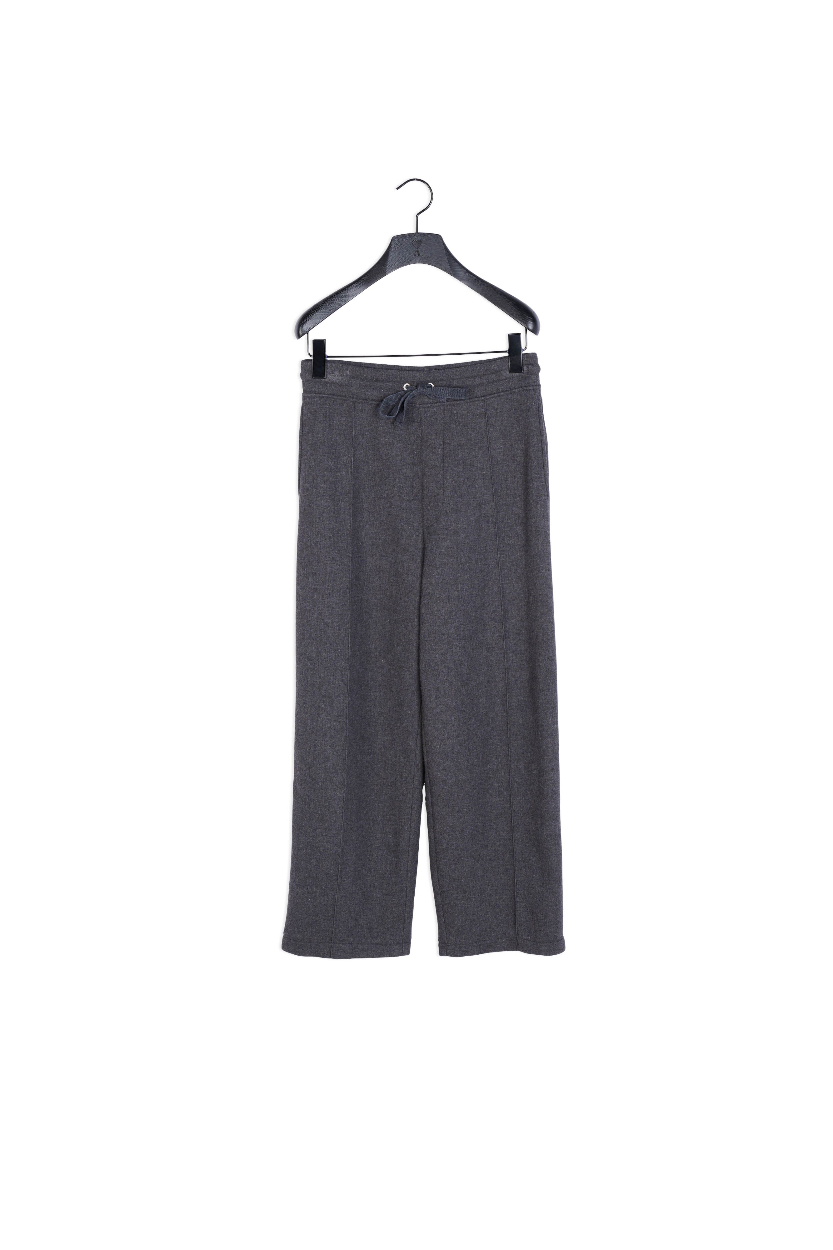 Pantalon A Plis Broderie Ami Paris Faume - seconde main