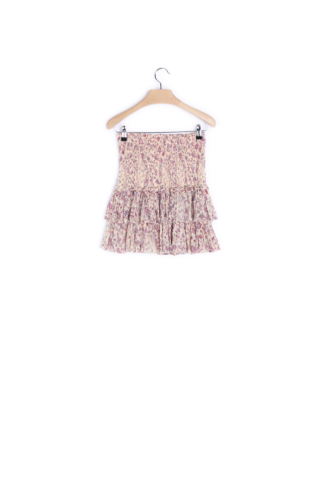 Jupe Coton à volants - 34 Faume - seconde main