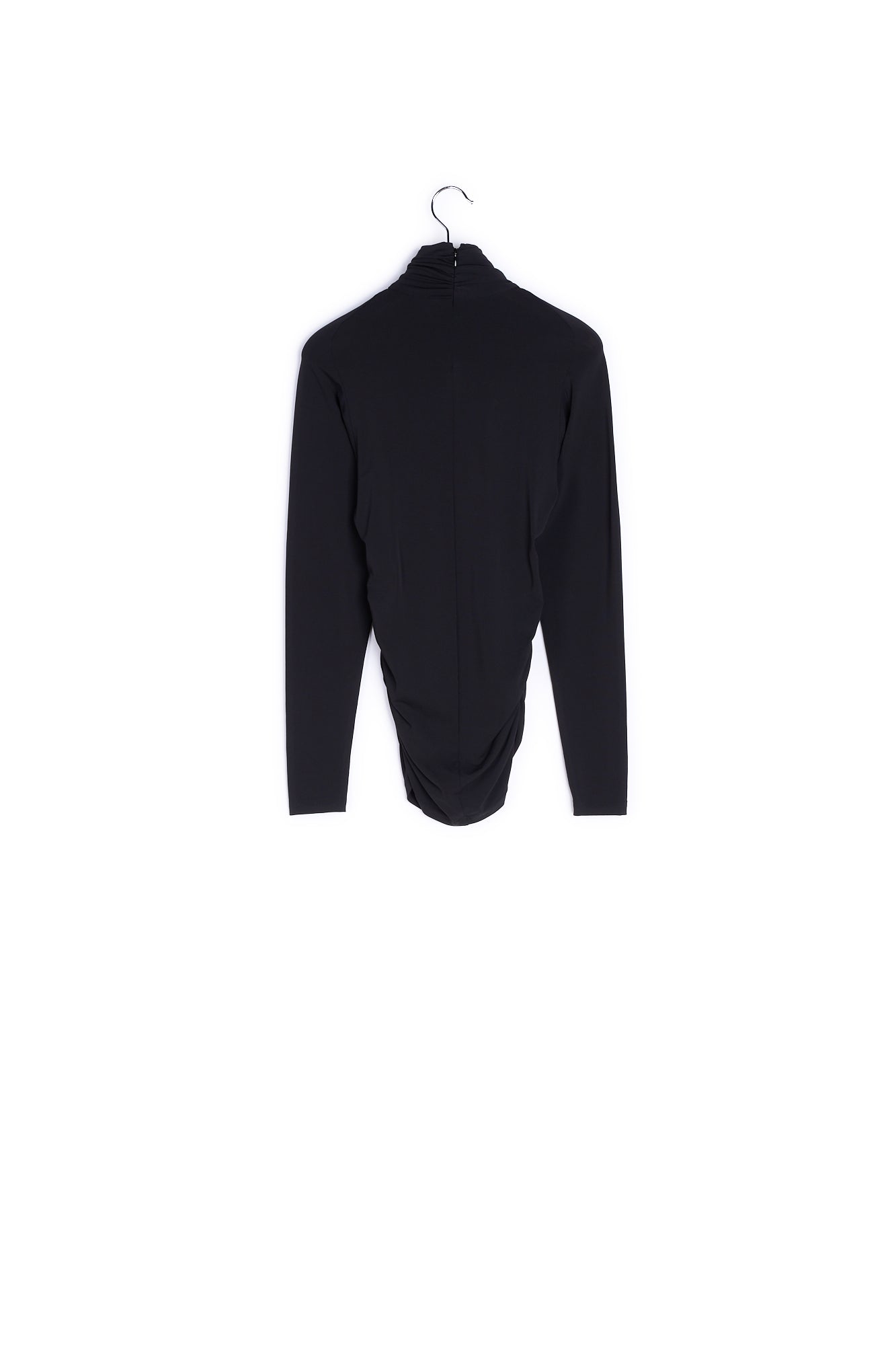 Haut manches longues effet drappé jersey - 36 Faume - seconde main