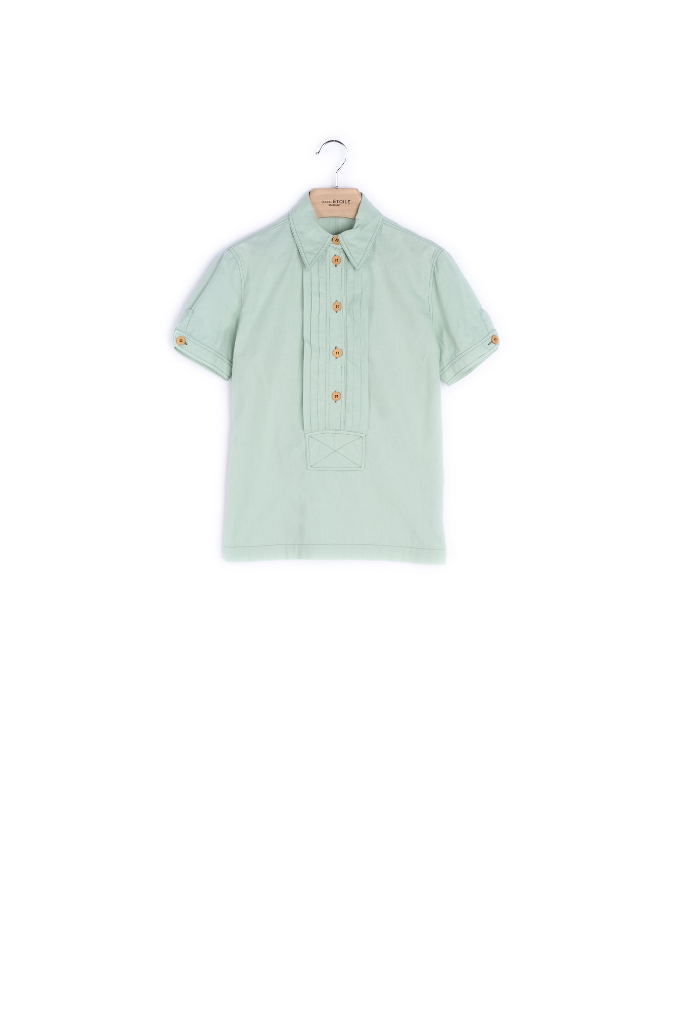 Blouse manches courtes Coton - 36 Faume - seconde main