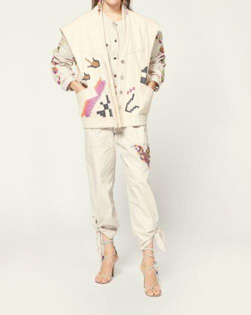 Veste ERILANE - 36 Faume - seconde main