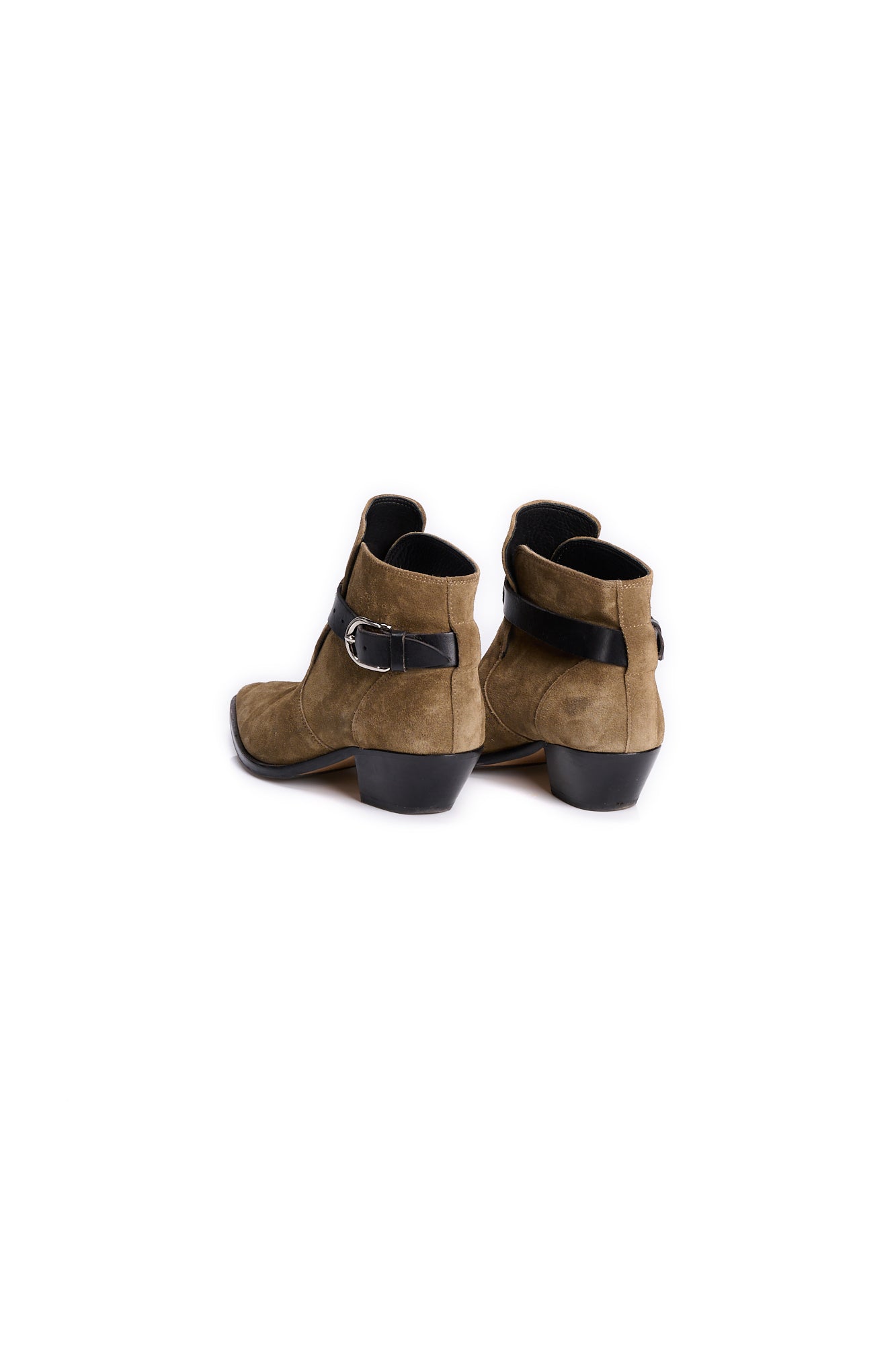Bottines cuir - 38 Faume - seconde main