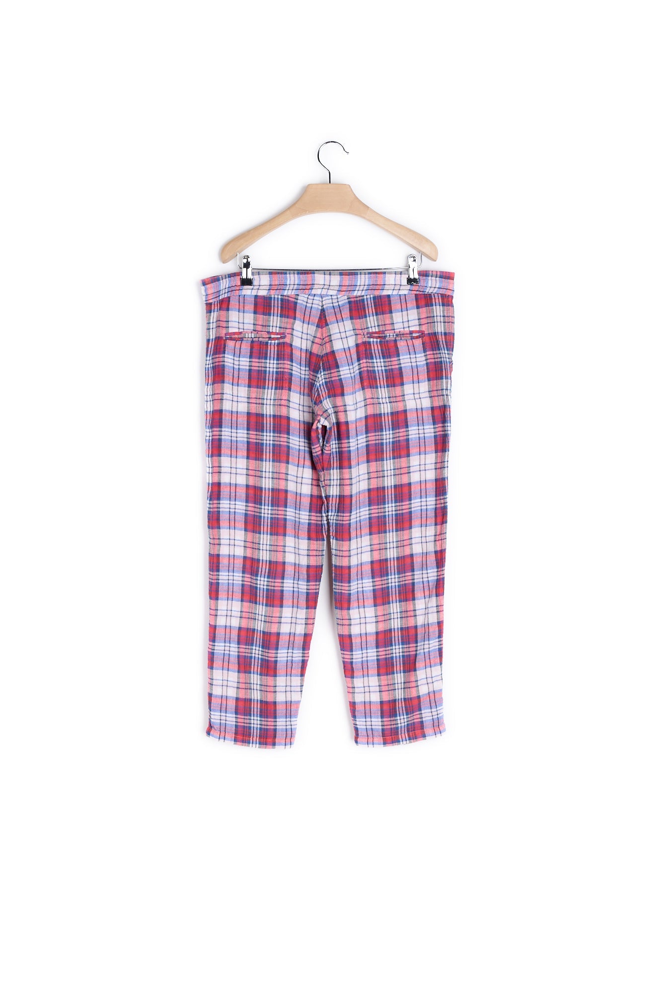 Pantalon Coton Imprimé - 38 Faume - seconde main