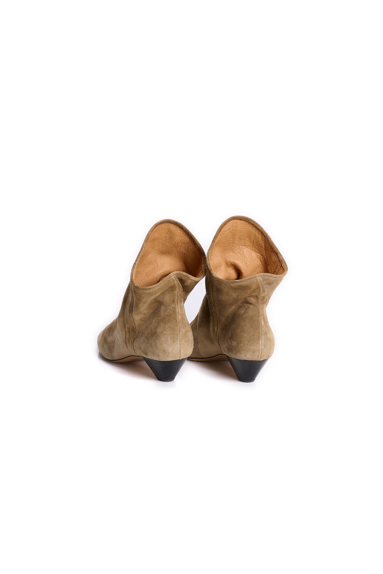 Bottines cuir - 38 Faume - seconde main