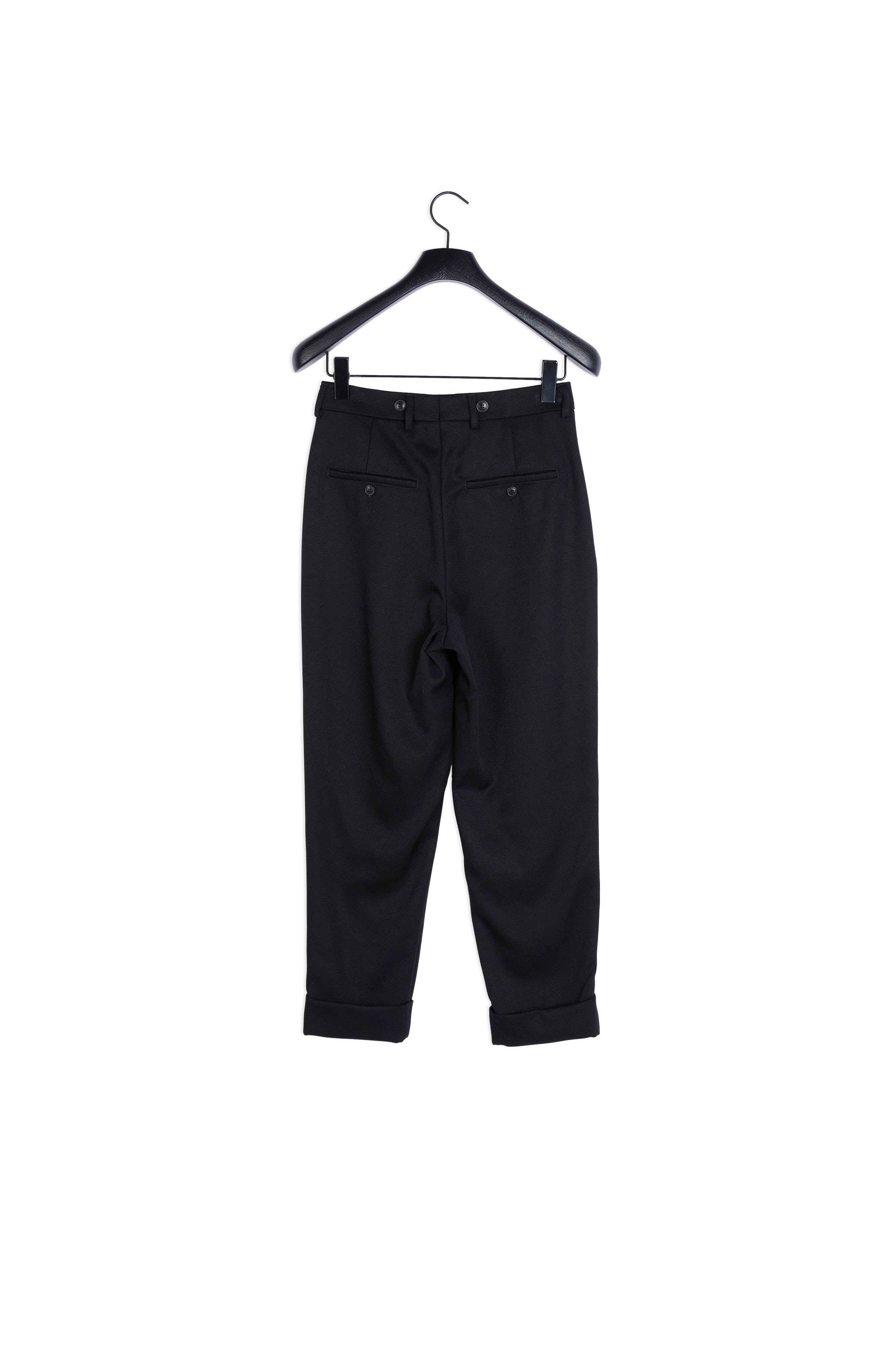 Pantalon Carotte A Pinces Faume - seconde main