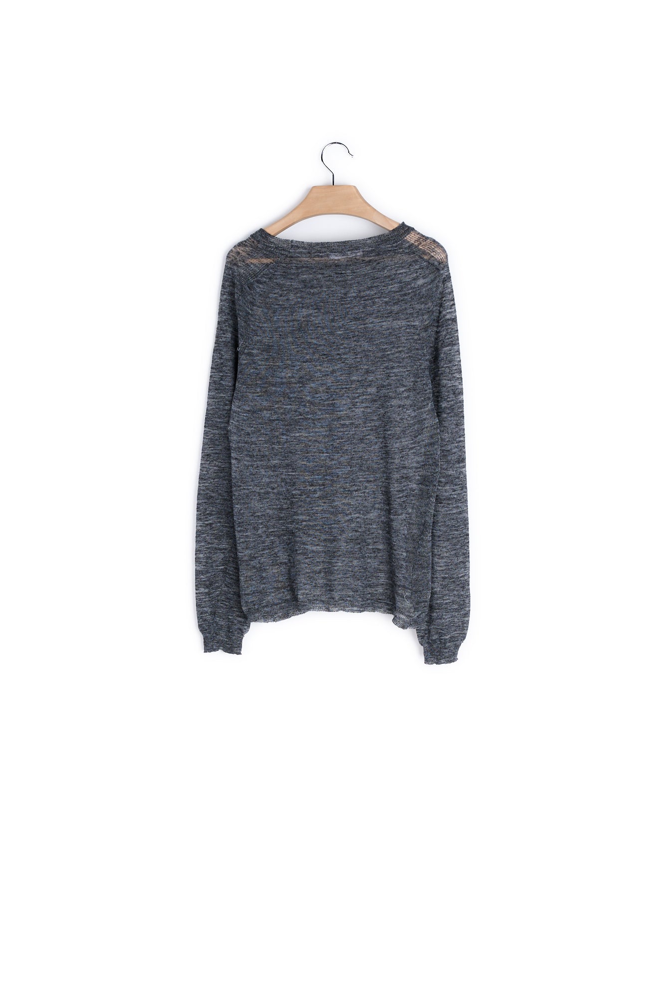 Pull lin manches longues - 40 Faume - seconde main