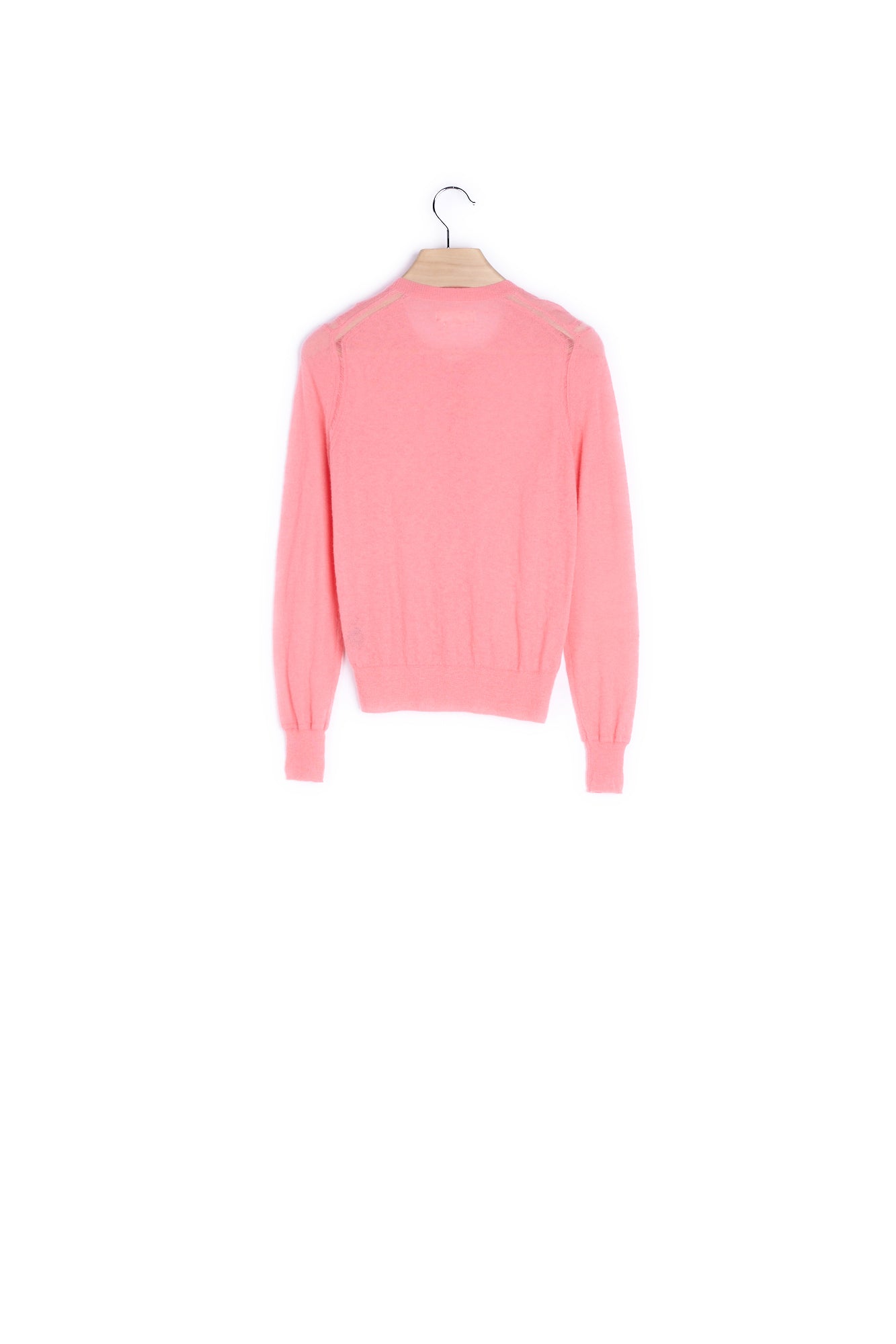 Cardigan manches longues baby alpaga et laine mérinos - 36 Faume - seconde main