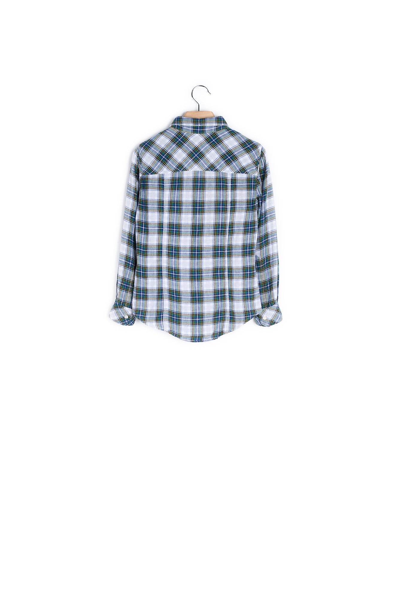 Chemise Coton Carreaux - 38 Faume - seconde main