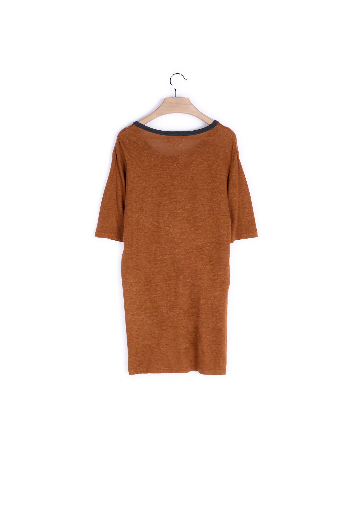 Tee Shirt manches coutes Lin - M Faume - seconde main