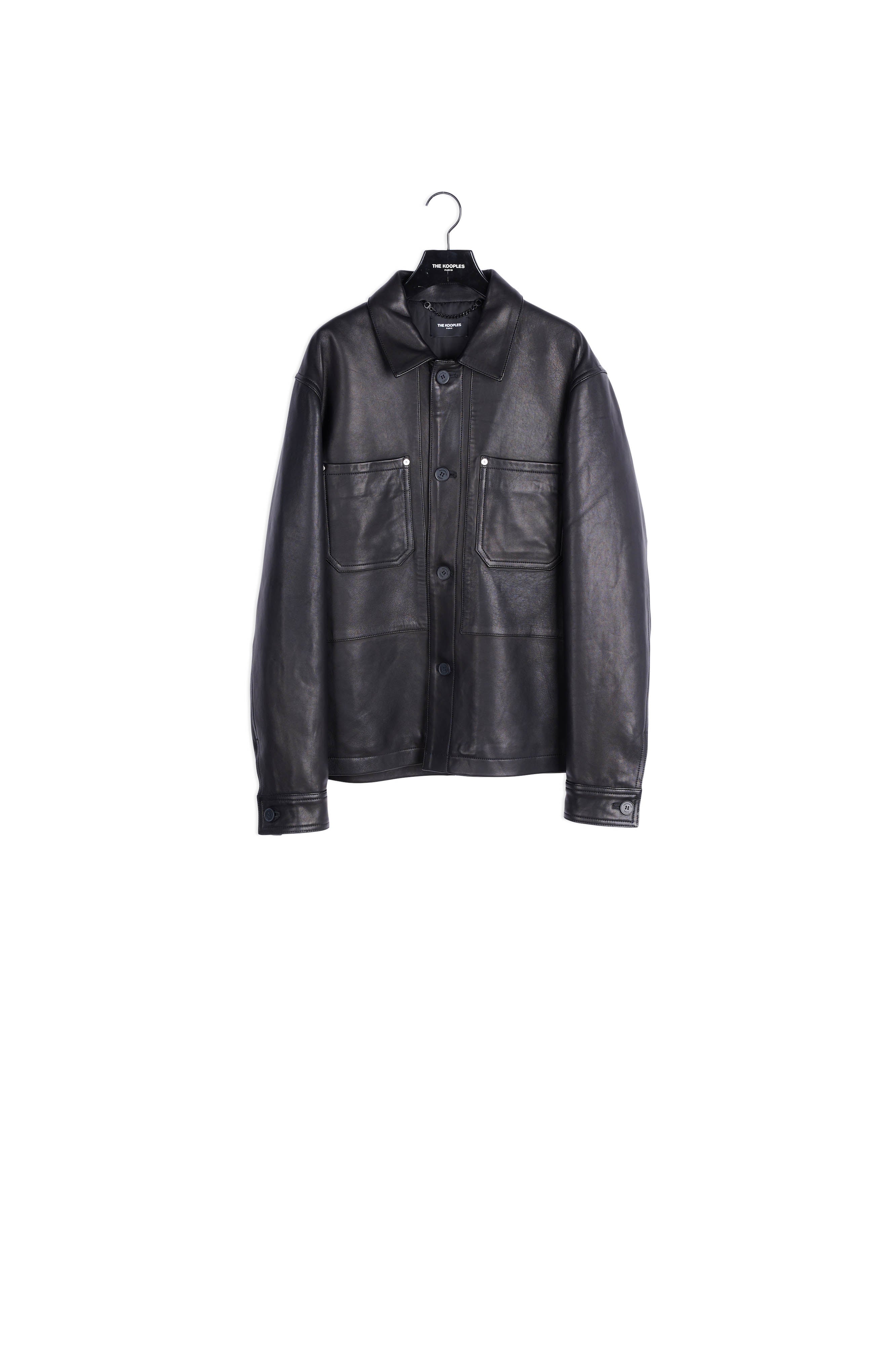 Veste en Cuir d'Agneau Faume - seconde main