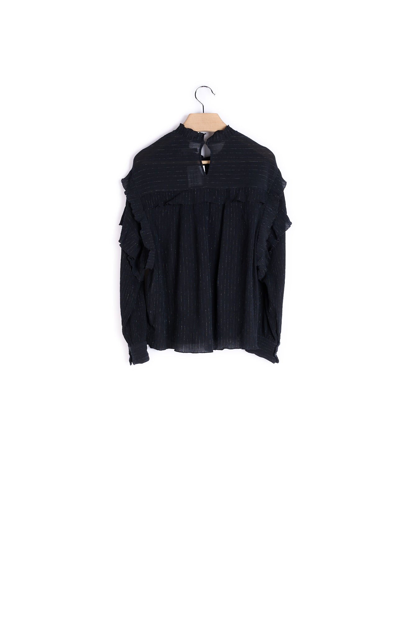 Haut coton et soie - 36 Faume - seconde main