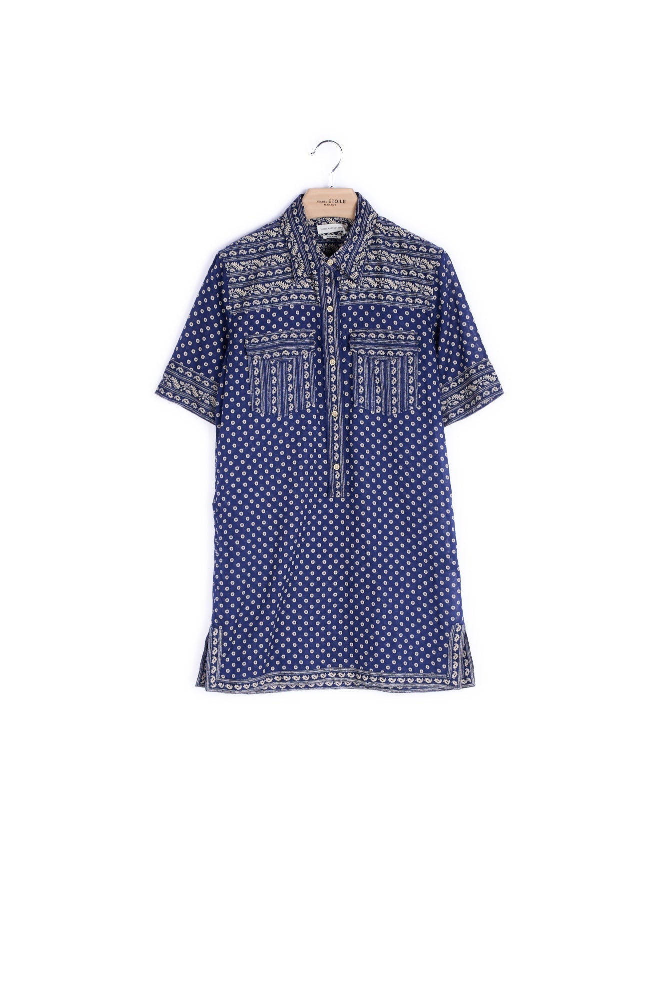 Blouse manches courtes Coton - 40 Faume - seconde main