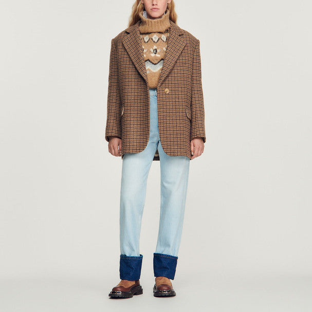 Veste de tailleur oversize Faume - seconde main
