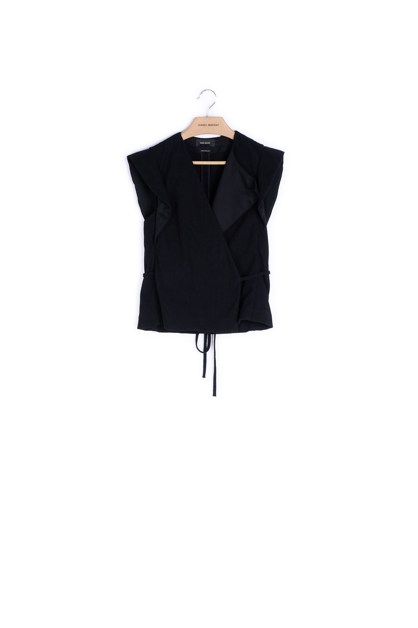 Veste Sans Manches Lin - 38 Faume - seconde main