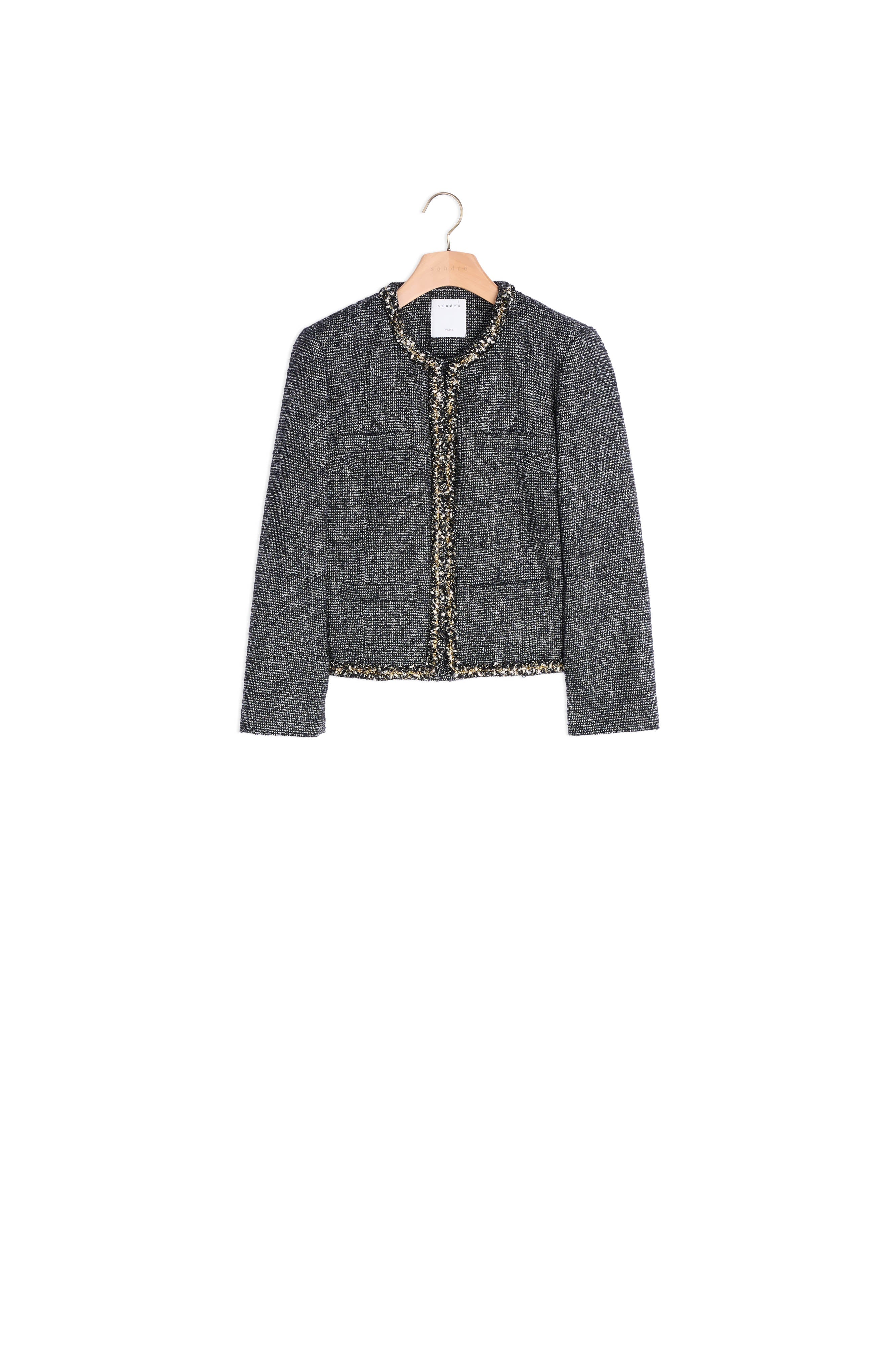Veste courte en tweed Faume - seconde main