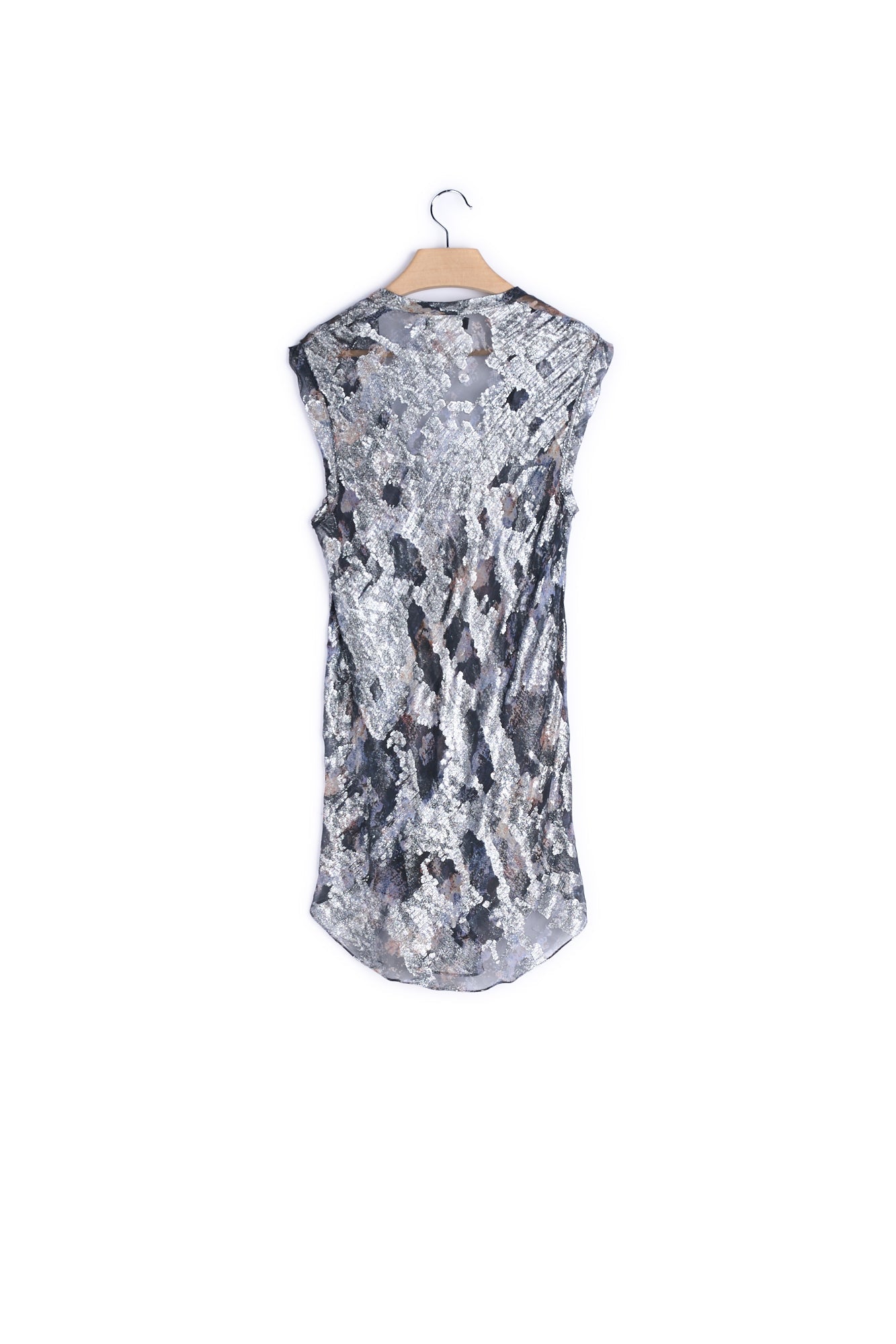 Robe Soie - 42 Faume - seconde main