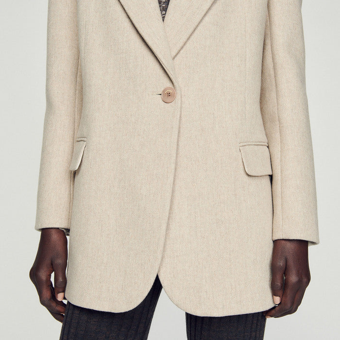 Veste de tailleur oversized Faume - seconde main