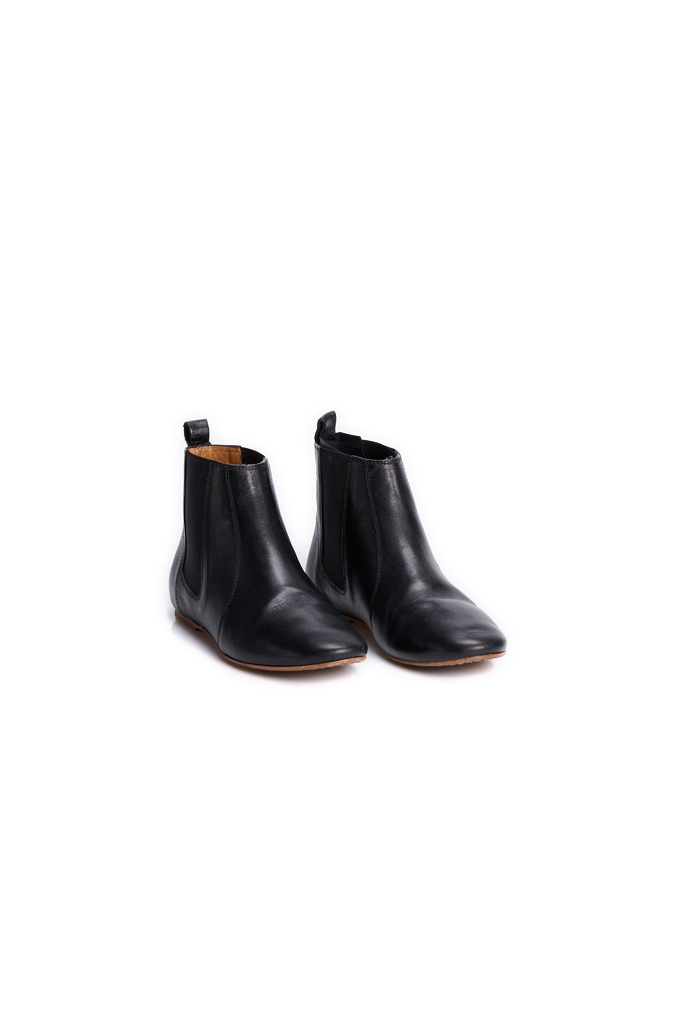 Bottines cuir - 38 Faume - seconde main
