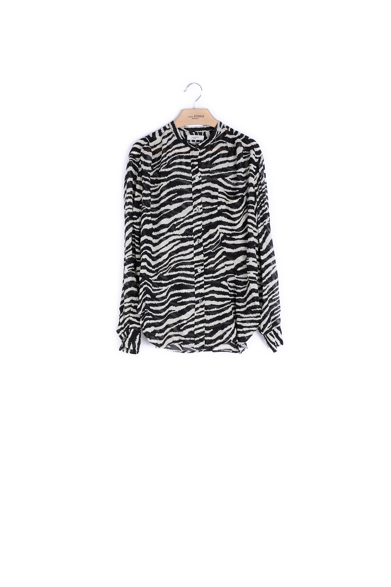 Chemise Georgette Imprimée - 38 Faume - seconde main