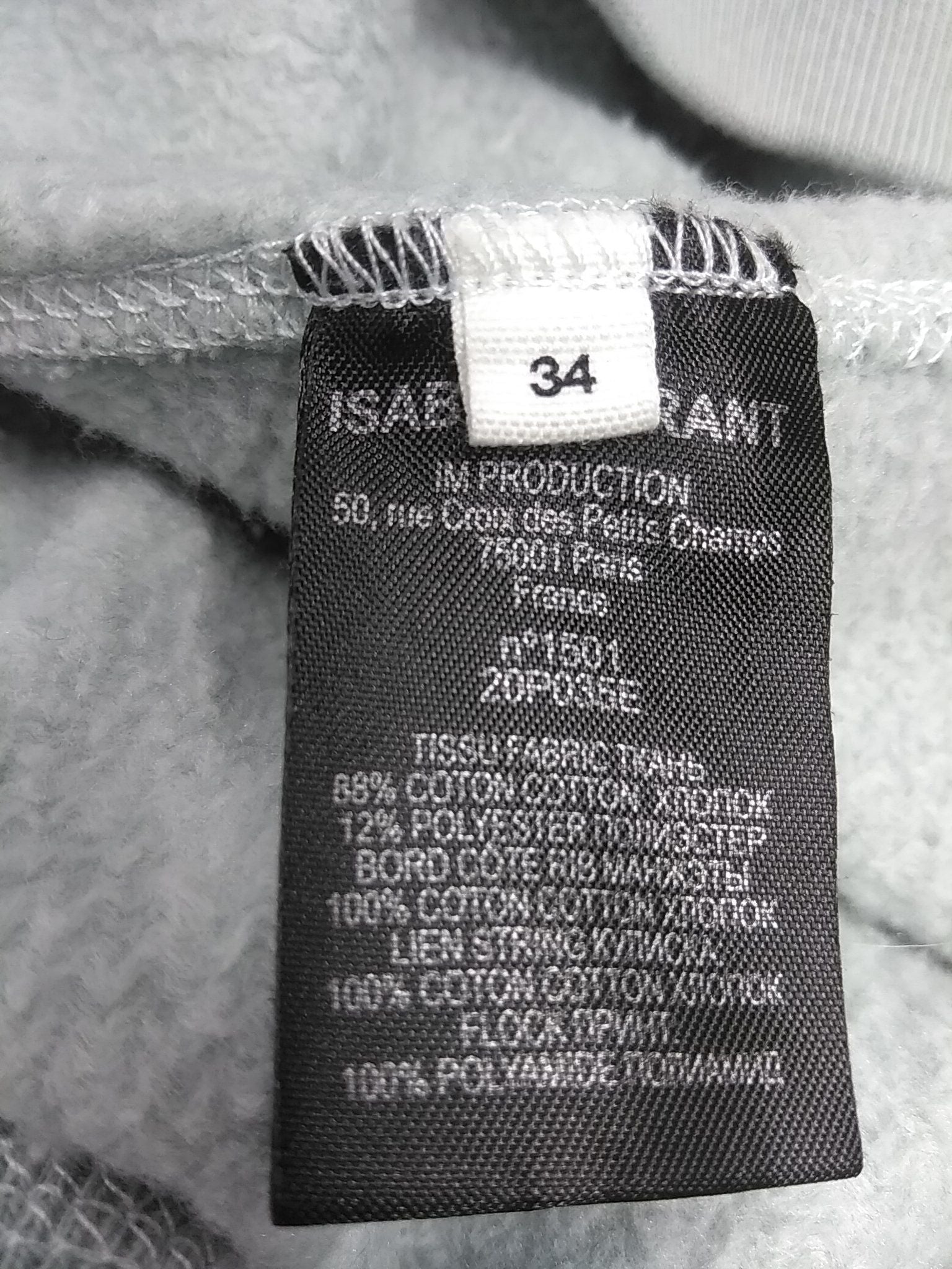 Sweat shirt - 34 Faume - seconde main