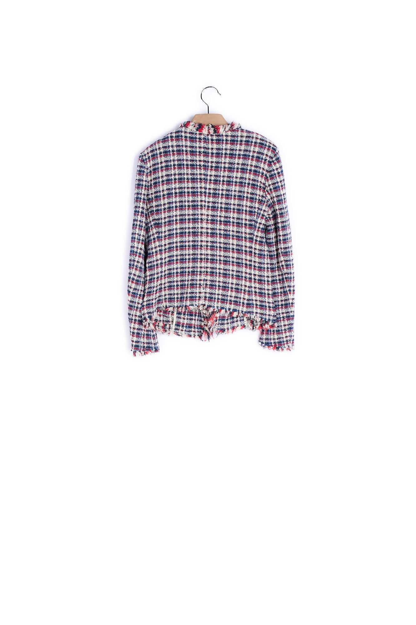 Veste manches longues effet effiloché Coton - 38 Faume - seconde main