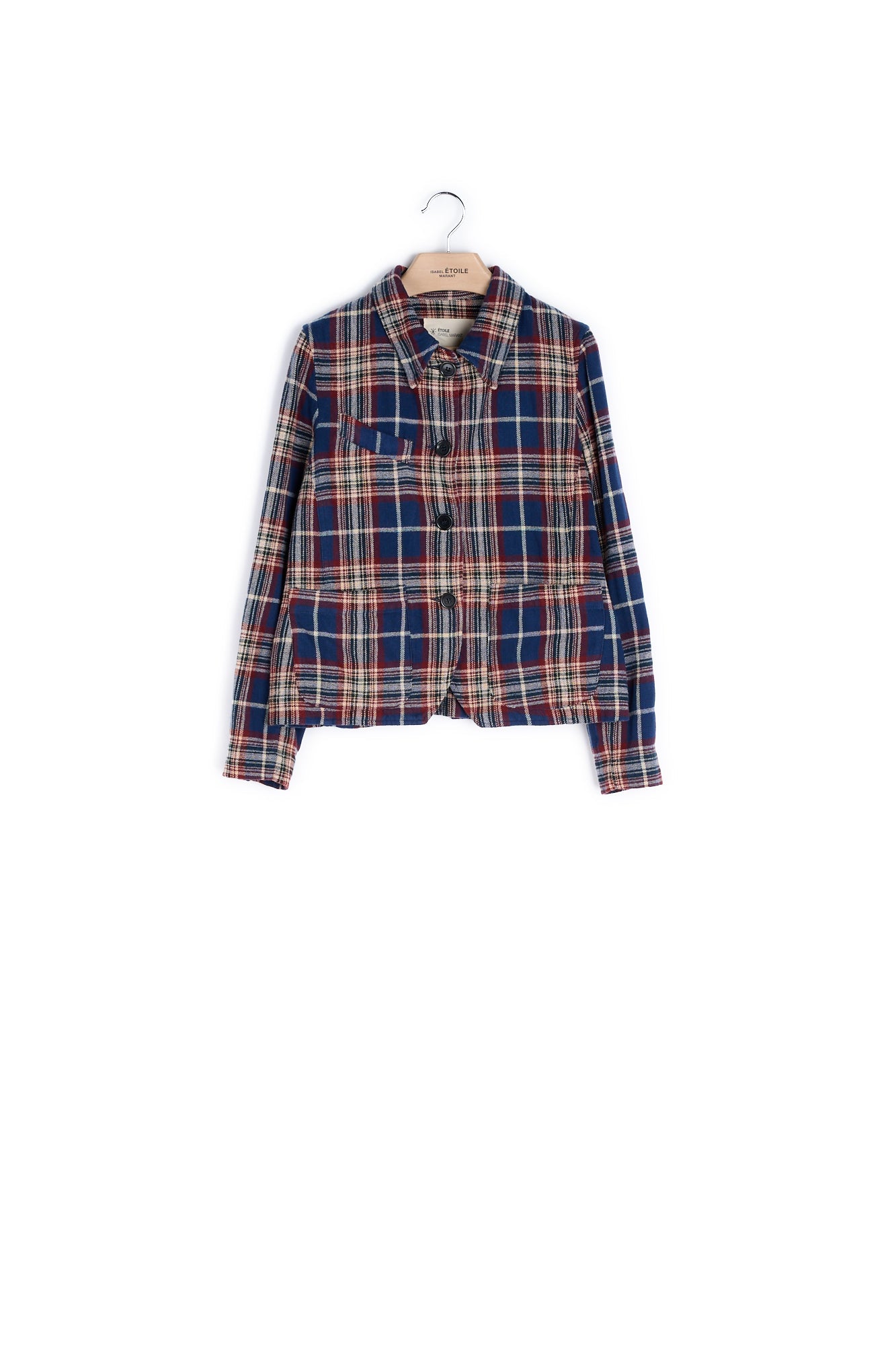 Veste Chemise manches longues Coton et Laine - 40 Faume - seconde main