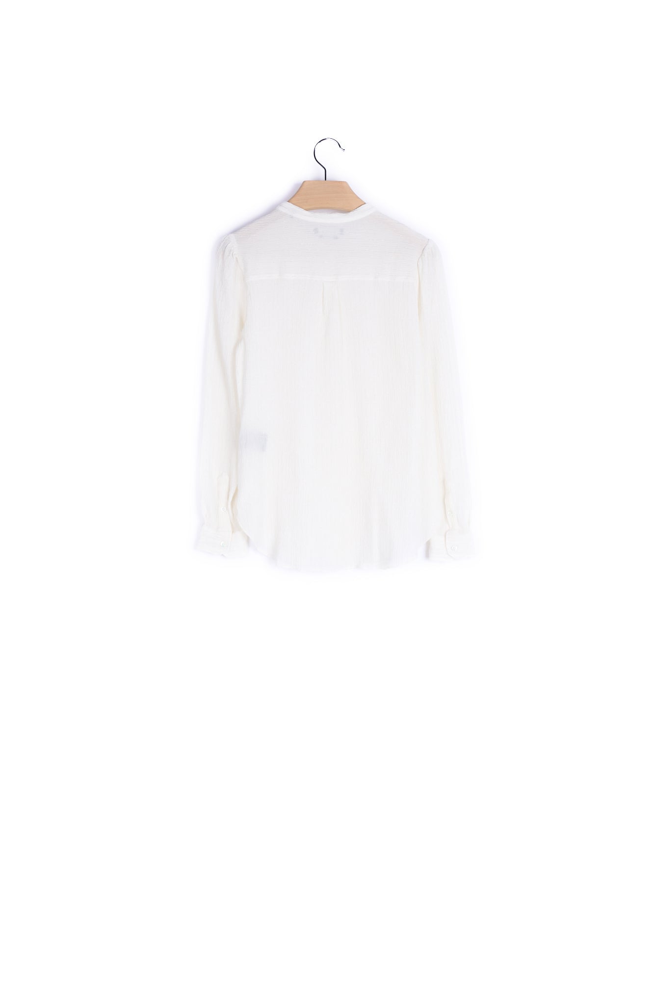 Chemise manches longues Coton et Soie - 34 Faume - seconde main