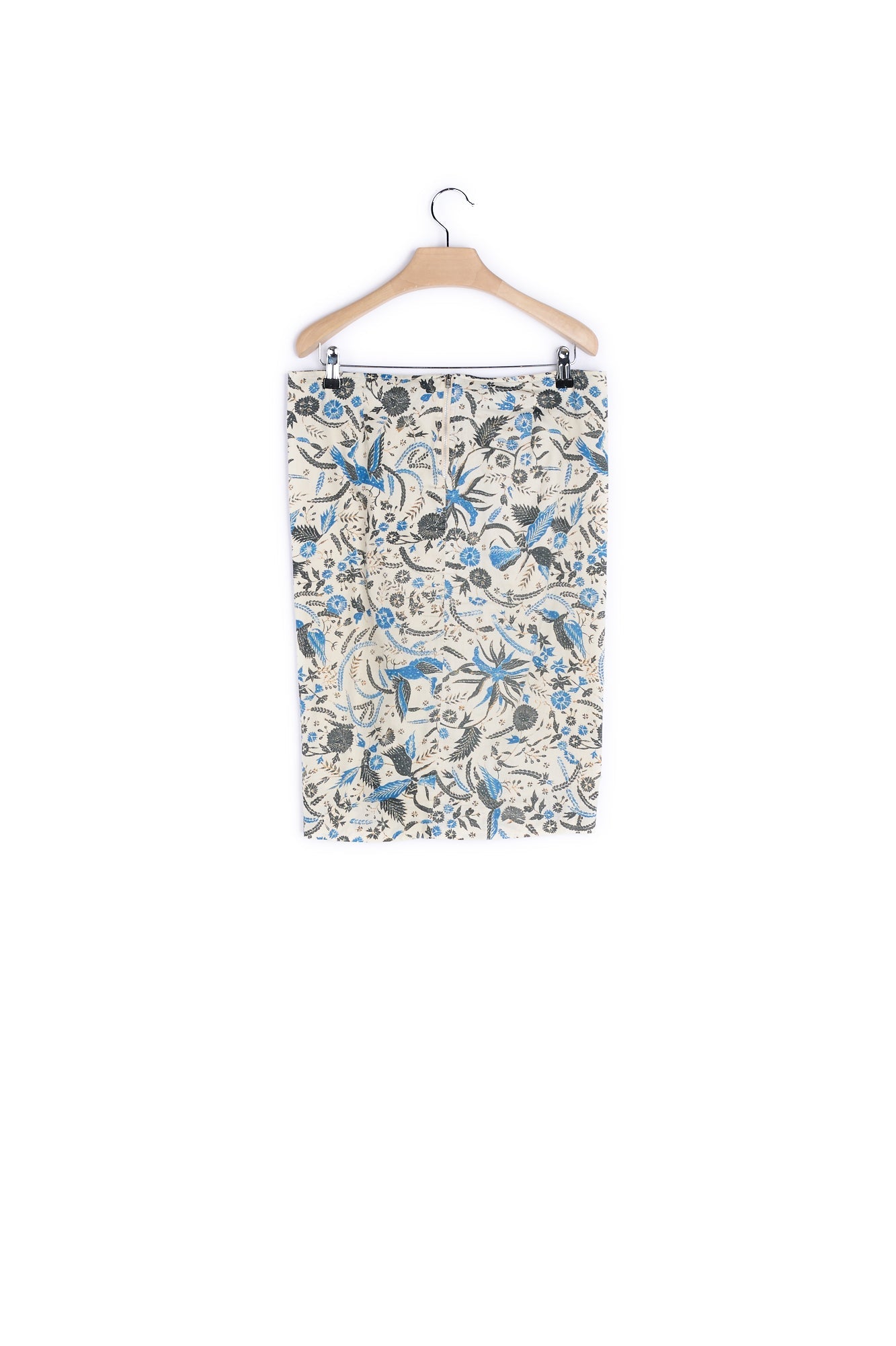 Jupe midi imprimée - 40 Faume - seconde main