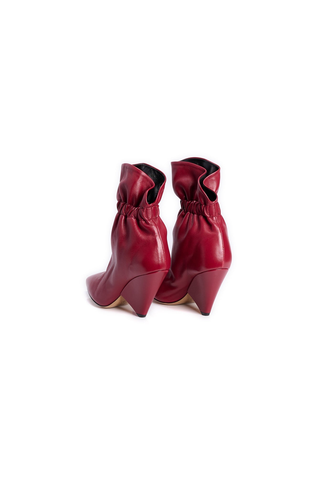 Bottines cuir - 37 Faume - seconde main