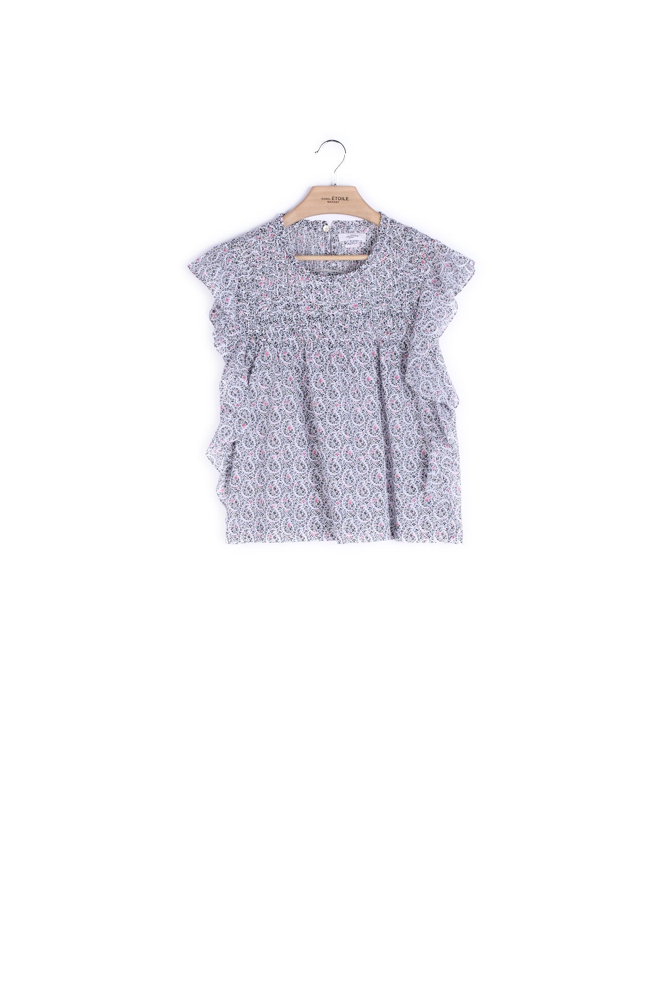 Haut Coton Imprimé - 34 Faume - seconde main