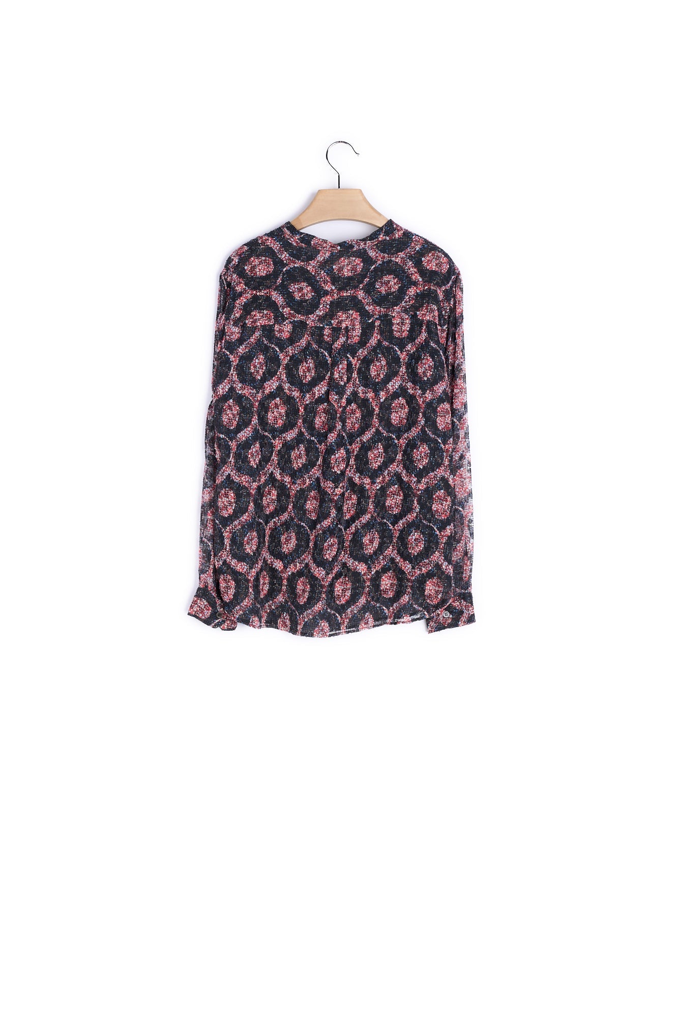 Chemise manches longues soie - 42 Faume - seconde main