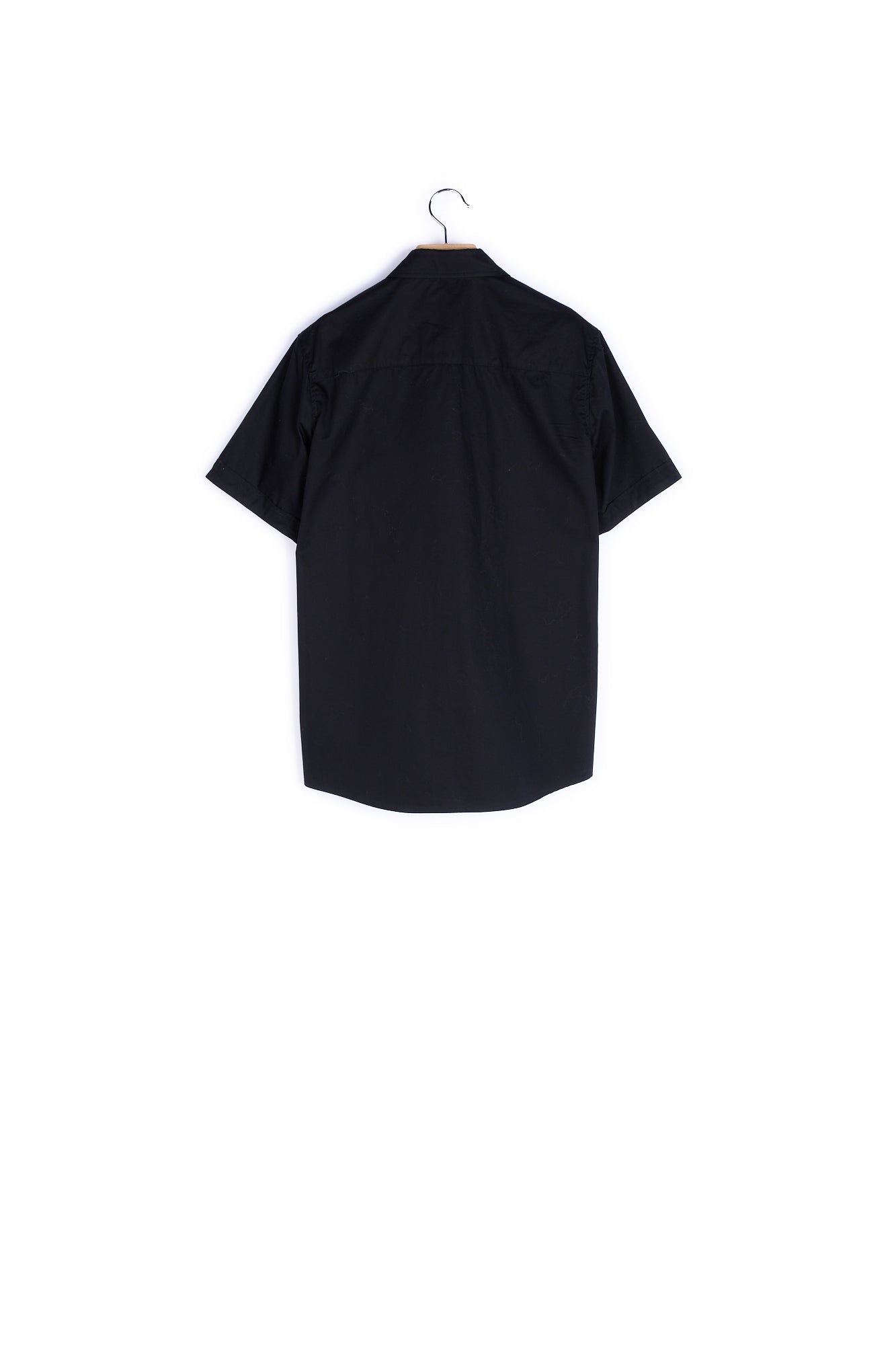 Chemise plissée manches courtes  - 40 Faume - seconde main