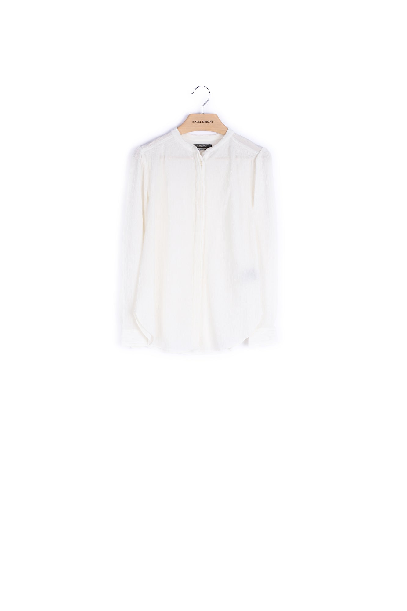 Chemise manches longues Coton et Soie - 34 Faume - seconde main