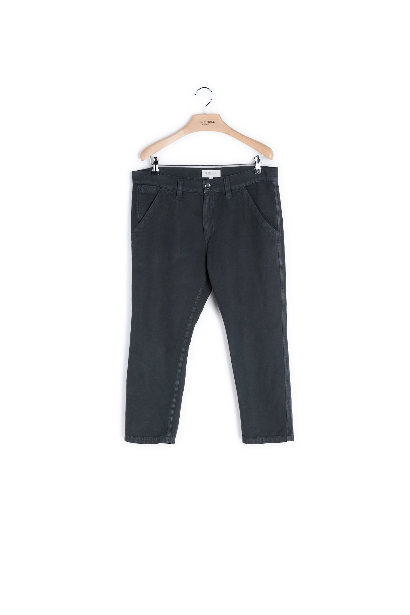 Pantalon Coton et Lin - 38 Faume - seconde main