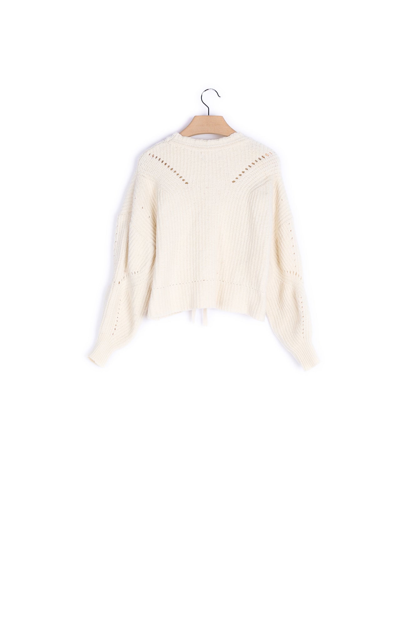 Pull lacé Coton - 34 Faume - seconde main