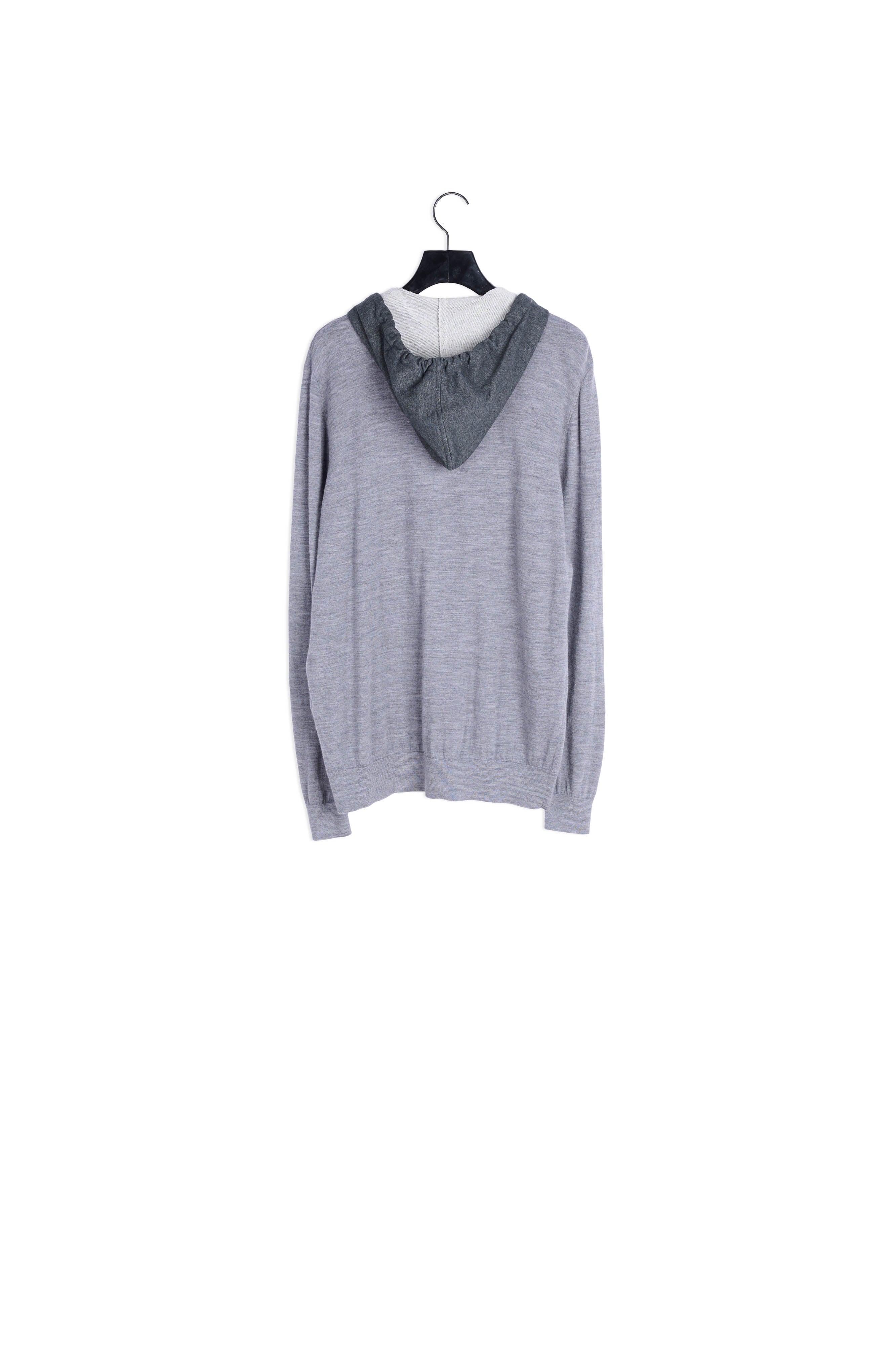 Gilet à capuche gris Faume - seconde main