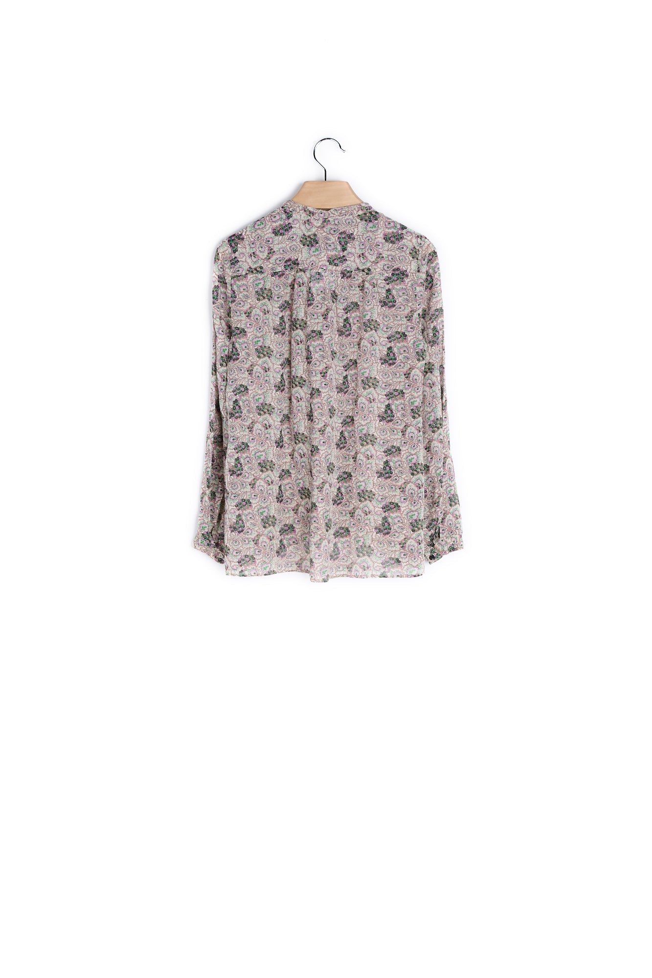 Chemise Soie - 34 Faume - seconde main