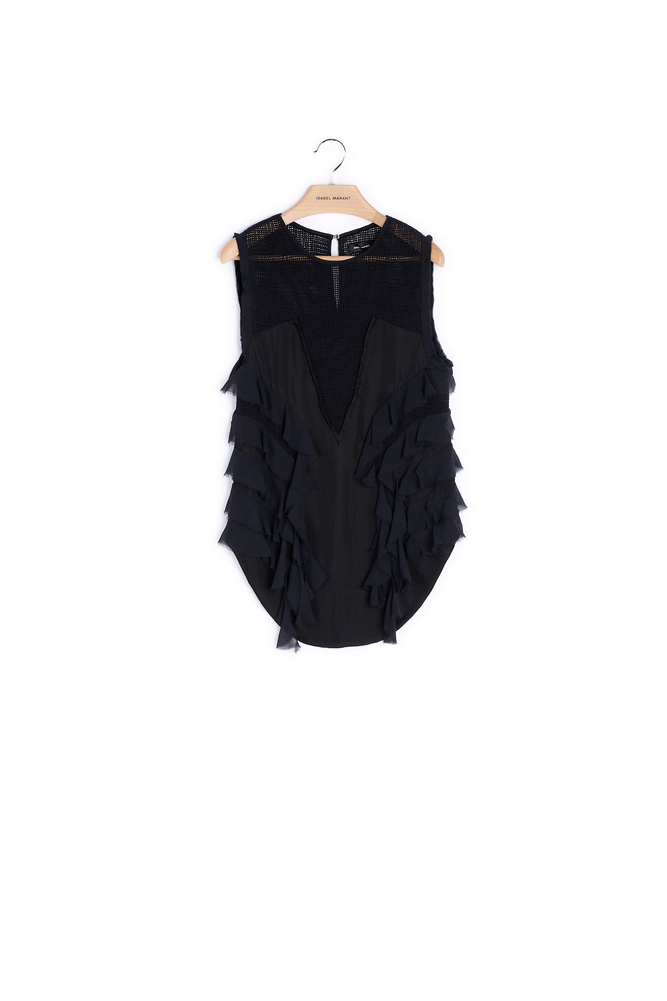 Haut sans manches Coton - 38 Faume - seconde main