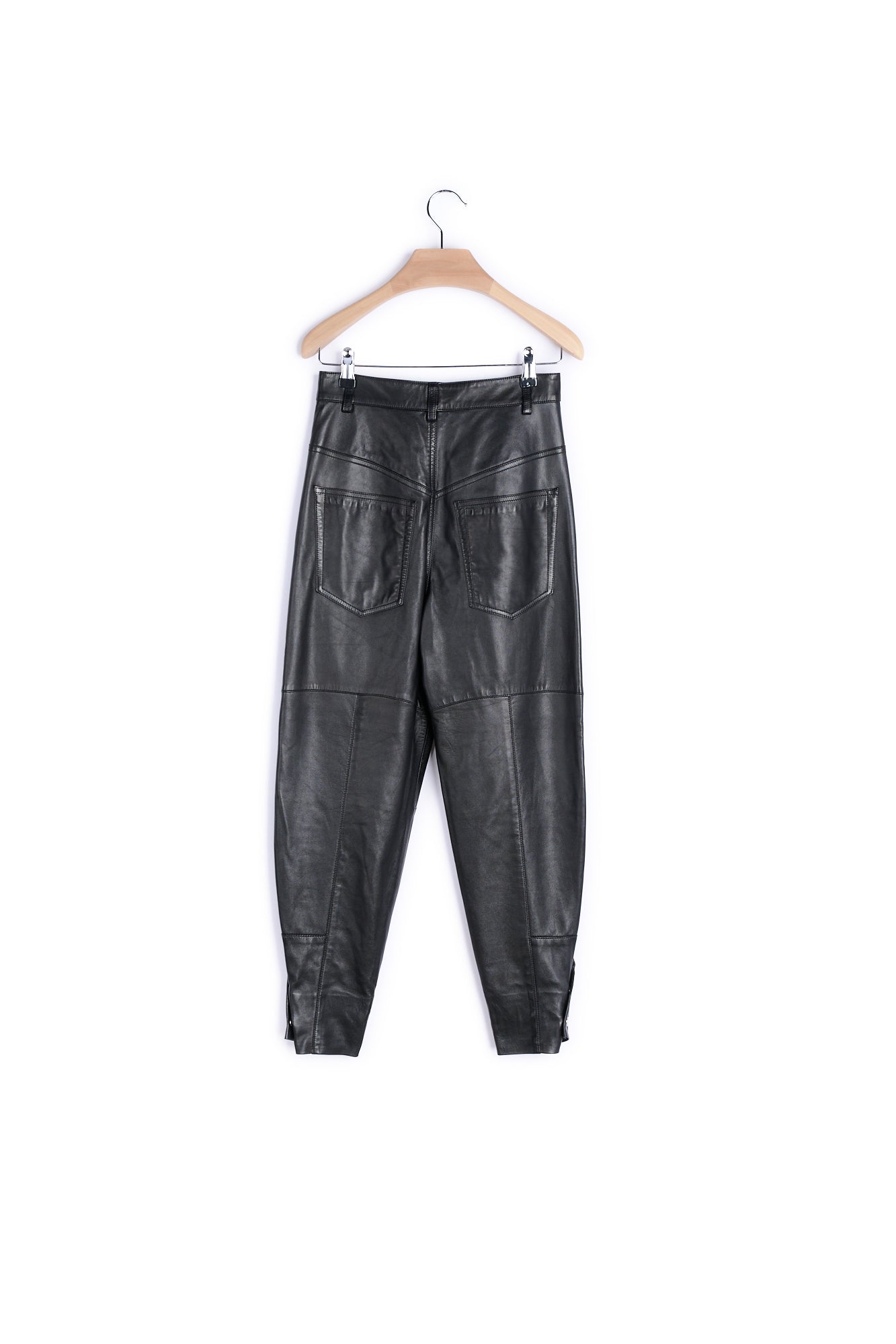 Pantalon Cuir - 34 Faume - seconde main
