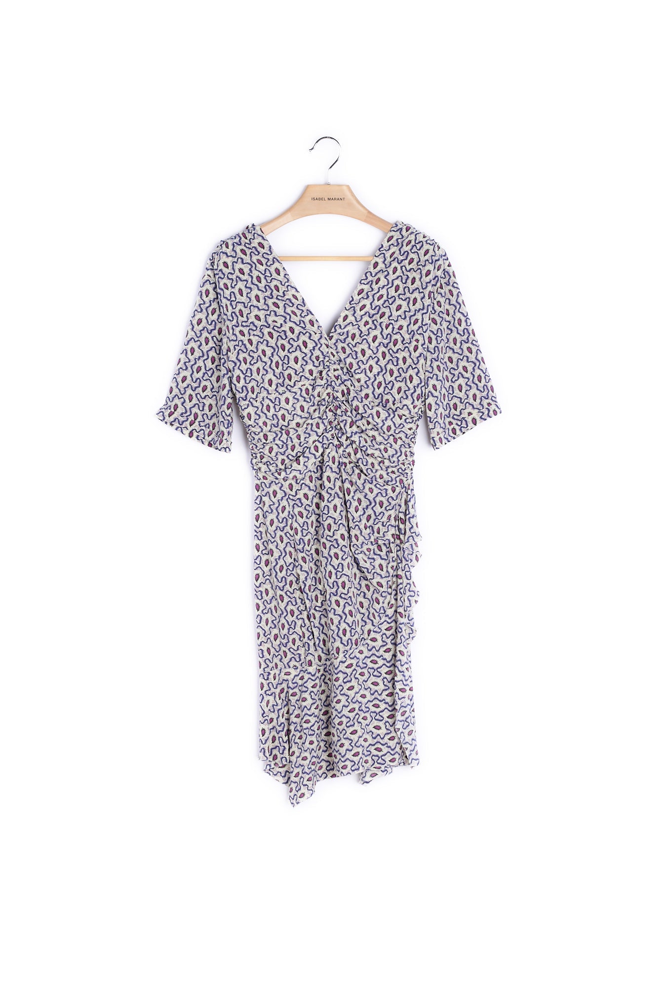 Robe Soie - 40 Faume - seconde main