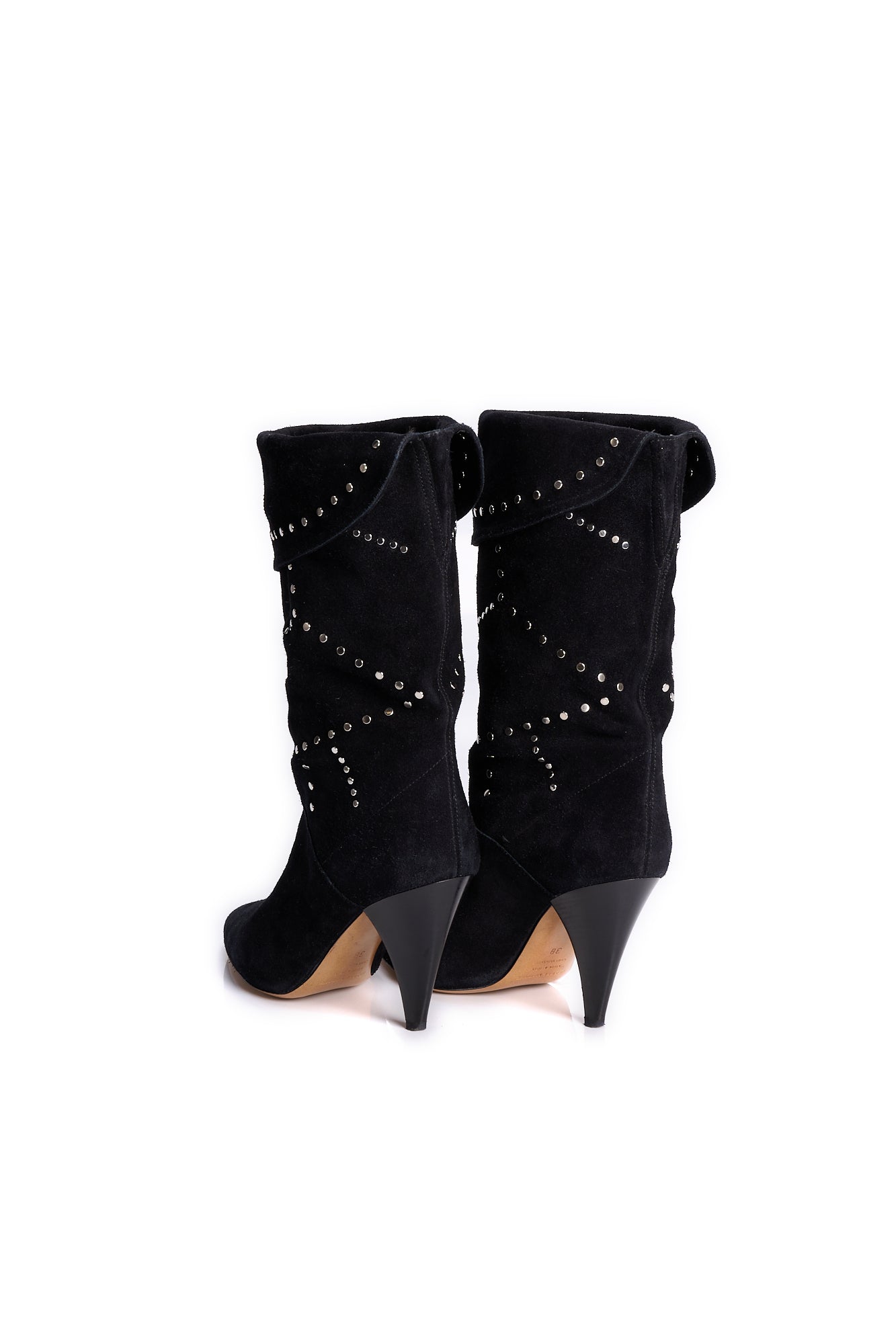 Bottes cuir - 38 Faume - seconde main