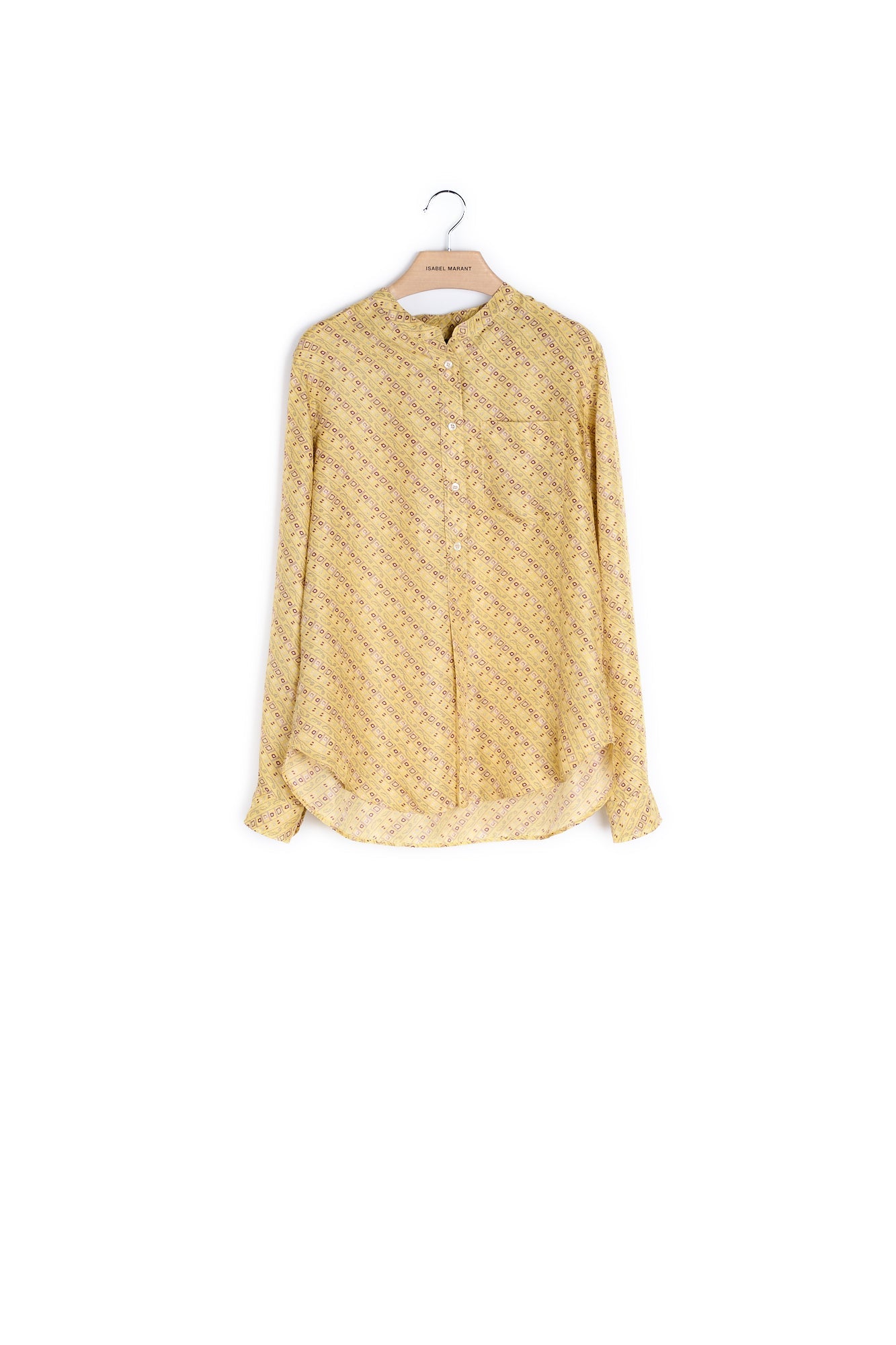 Chemise Soie - 38 Faume - seconde main