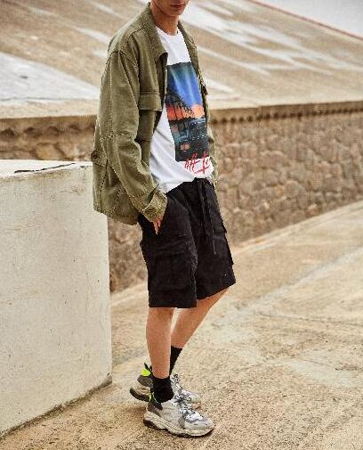 Short noir Faume - seconde main