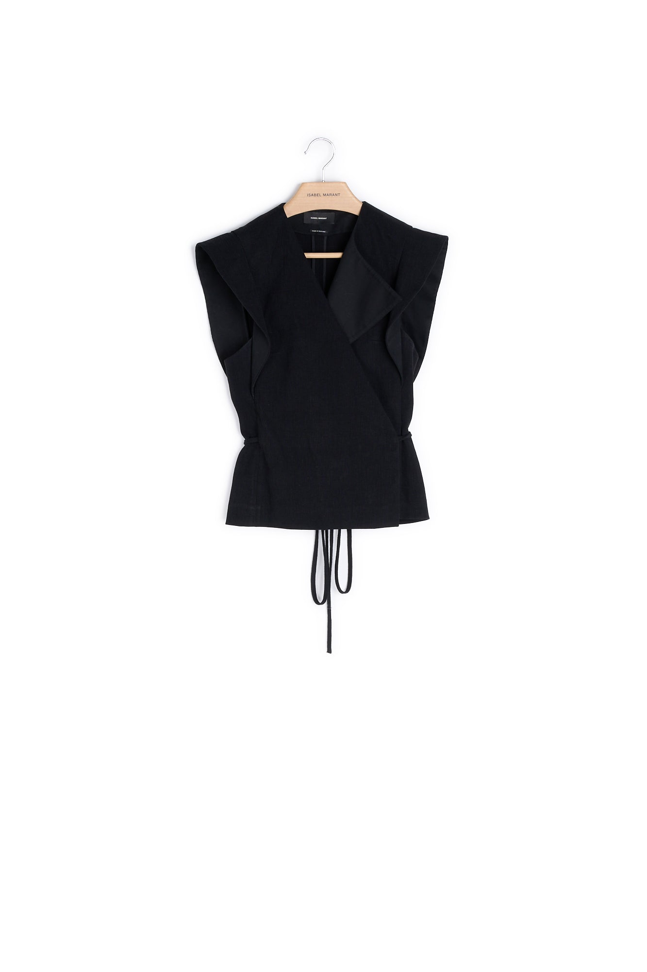 Veste sans manches Lin - 38 Faume - seconde main