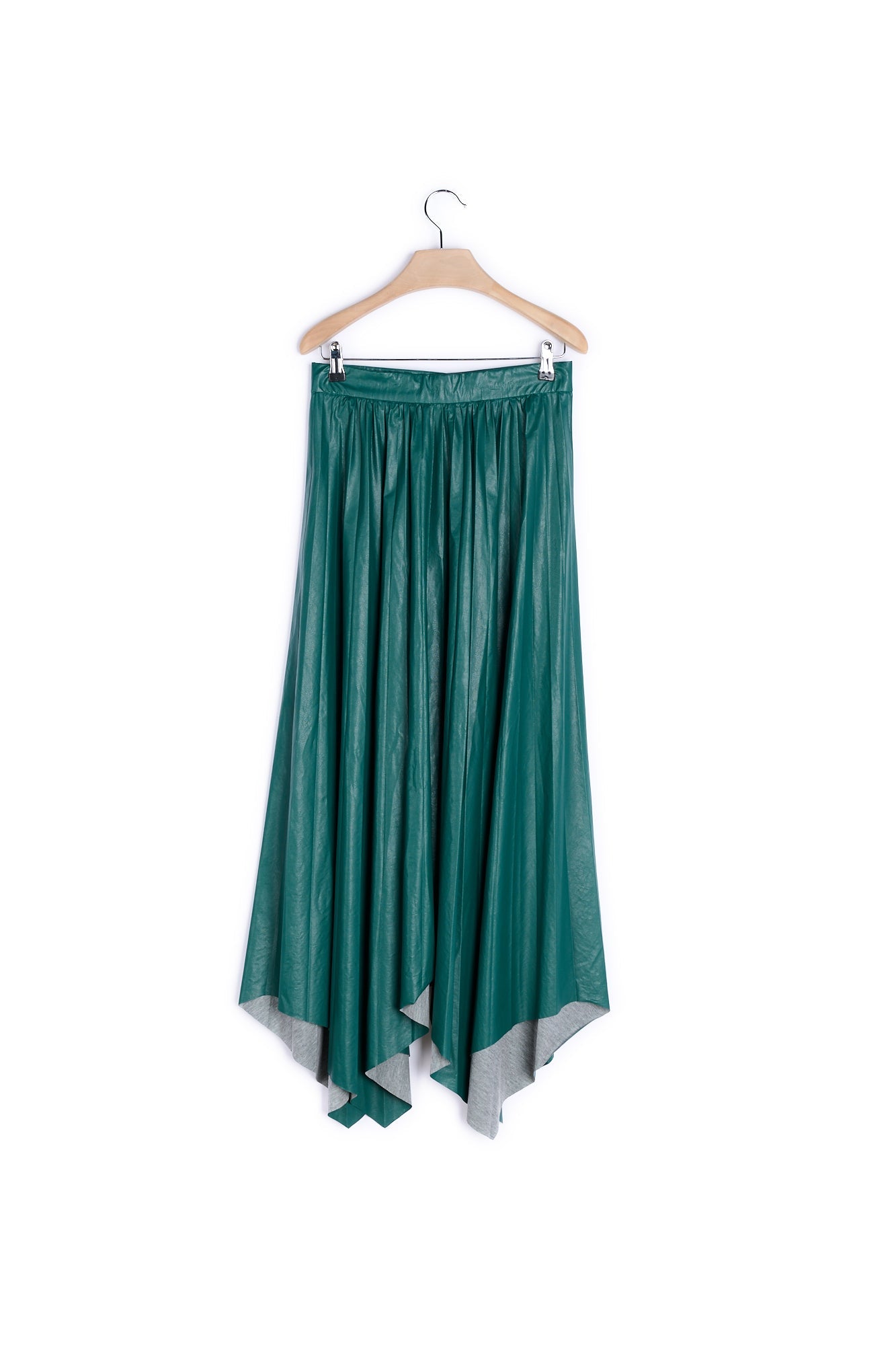 Jupe Longue Faux Cuir - 38 Faume - seconde main