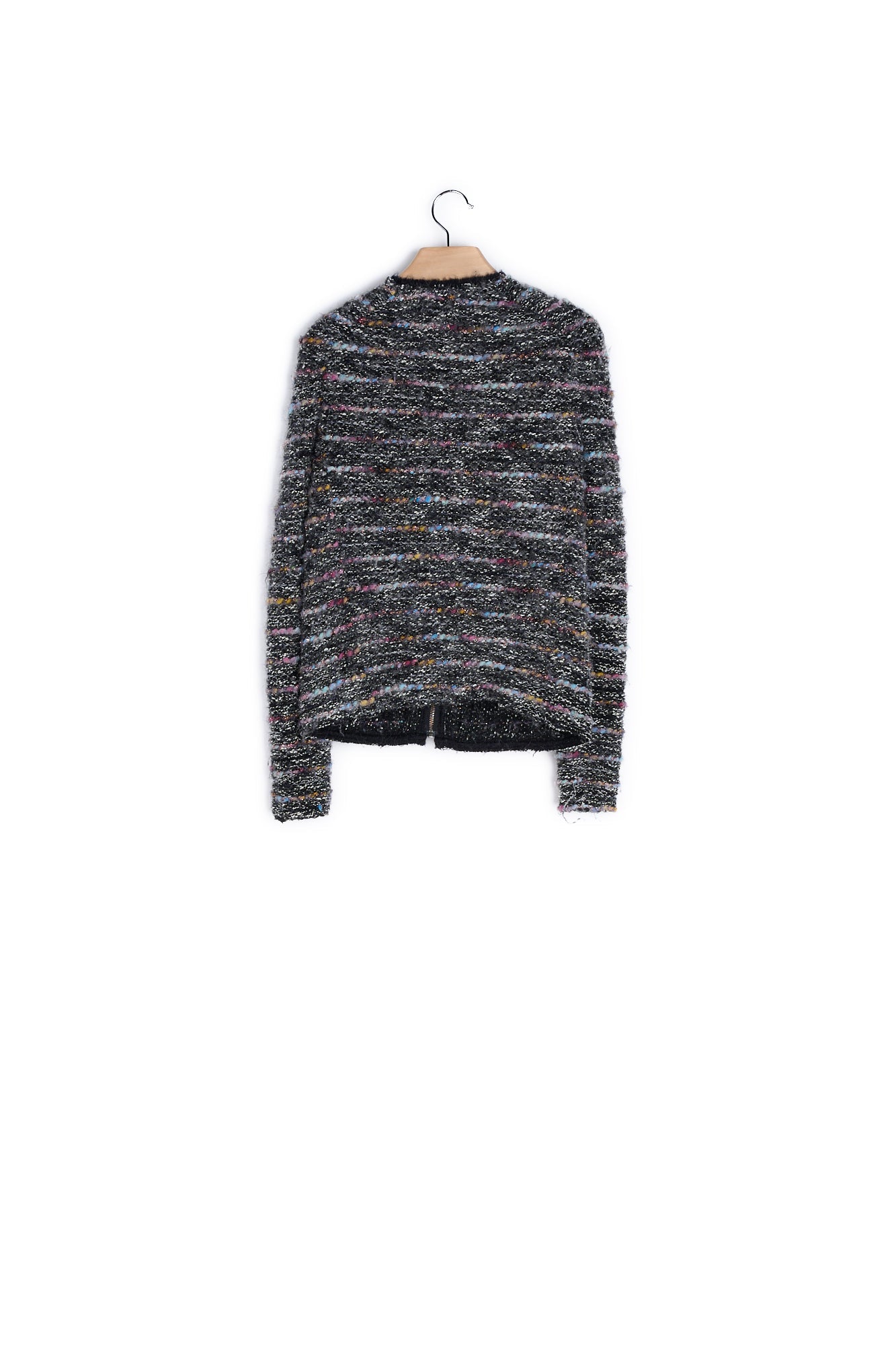 Veste manches longues Laine, coton et alpaga - 40 Faume - seconde main