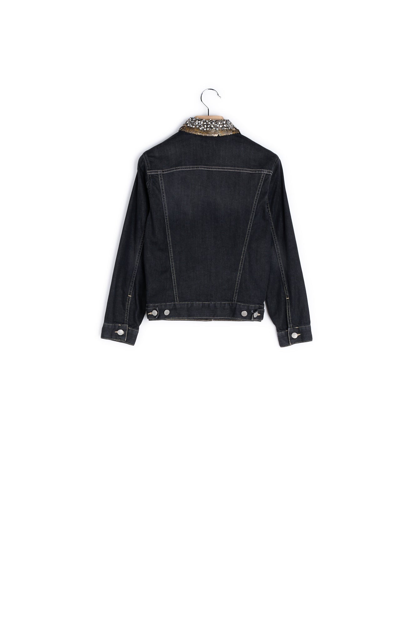 VESTE Denim  manches longues coton- 34 Faume - seconde main