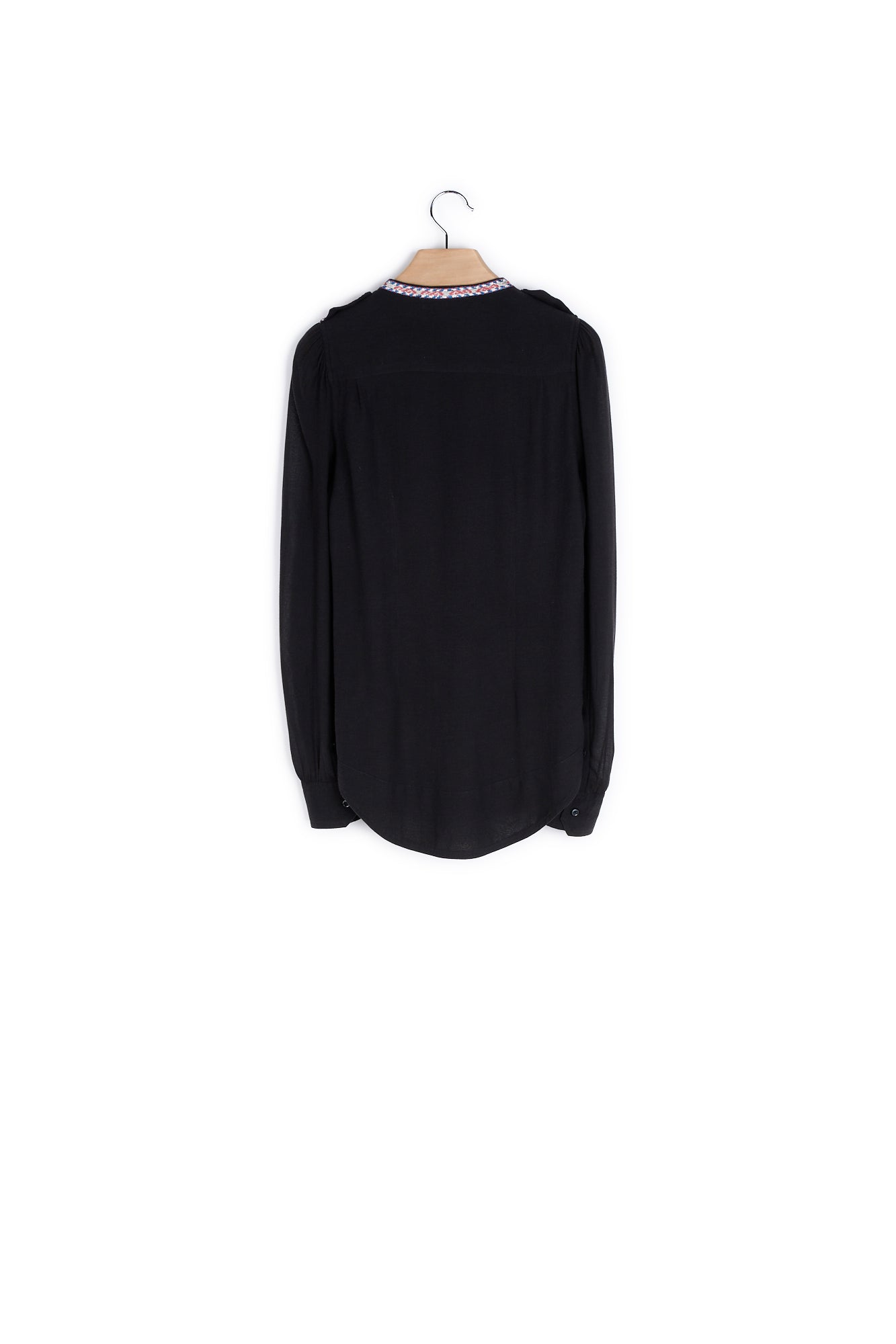 Blouse Brodée - 36 Faume - seconde main