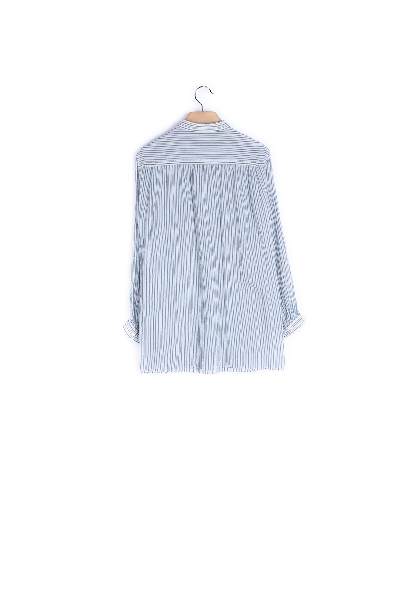 Chemise col serré manches courtes - 36 Faume - seconde main